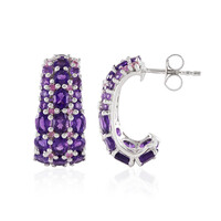 Orecchini in argento con Ametista (de Melo)
