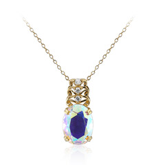 Collana in argento con Quarzo Moonlight