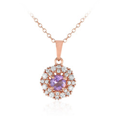 Collana in argento con Ametista Boliviana