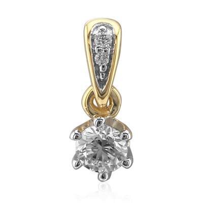 Ciondolo in oro con Diamante IF (D) (Annette)