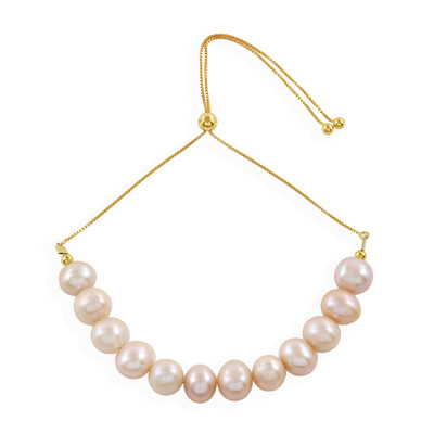Bracciale in argento con Perla d'Acqua Dolce Color Crema