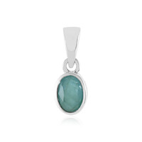 Ciondolo in argento con Grandidierite