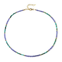 Collana in argento con Turchese Kingman Mohave Blu