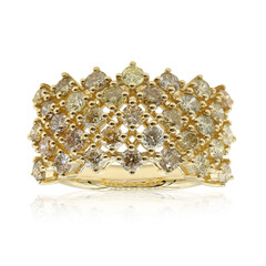 Anello in oro con Diamante Fancy SI2 (CIRARI)