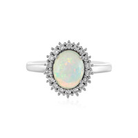 Anello in argento con Opale di Welo