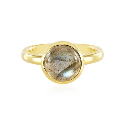 Anello in argento con Labradorite