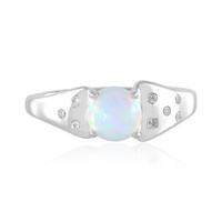 Anello in argento con Opale di Welo