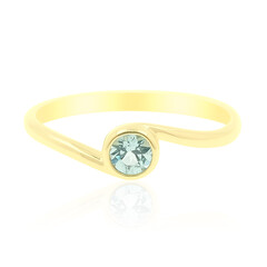 Anello in oro con Tormalina Paraiba Nigeriana