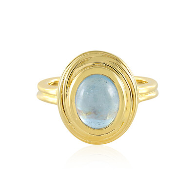 Anello in argento con Acquamarina Ofiki
