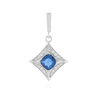 Ciondolo in argento con Fluorite Cangiante