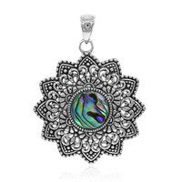 Ciondolo in argento con Conchiglia Abalone (Art of Nature)