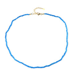 Collana in argento con Apatite Blu Neon (Adela Silber)