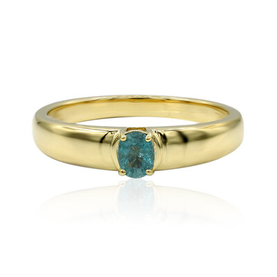 Anello in oro con Grandidierite (AMAYANI)