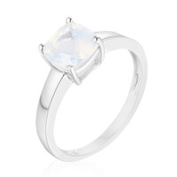 Anello in argento con Quarzo Blue Moon
