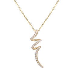 Collana in oro con Diamante I1 (H) (CIRARI)