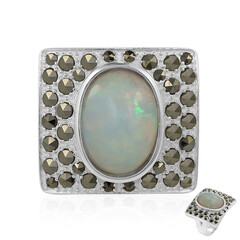 Anello in argento con Opale di Welo (Annette classic)