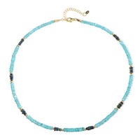 Collana in argento con Apatite Blu