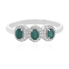 Anello in argento con Grandidierite
