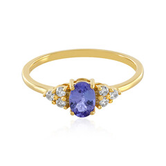 Anello in argento con Tanzanite