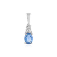 Ciondolo in argento con Fluorite Cangiante
