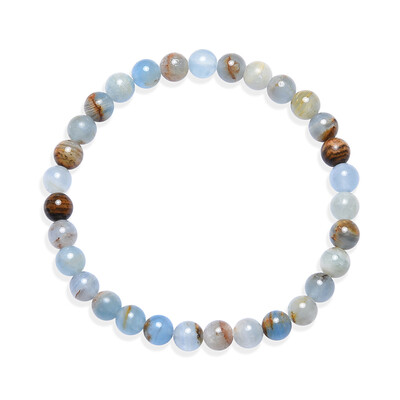 Bracciale con Aragonite Blu