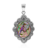 Ciondolo in argento con Conchiglia Abalone (Art of Nature)