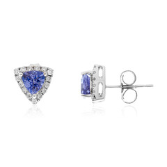 Orecchini in oro con Tanzanite AAA