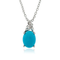 Collana in argento con Turchese Sleeping Beauty