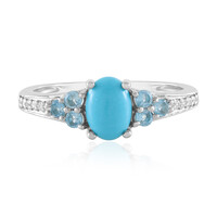 Anello in argento con Turchese Sleeping Beauty