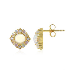 Orecchini in argento con Opale di Welo