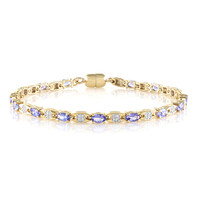 Bracciale in argento con Tanzanite