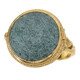 Anello in argento con Fuchsite (dagen)