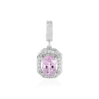 Ciondolo in argento con Kunzite Brasiliana