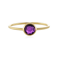 Anello in oro con Ametista