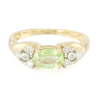Anello in oro con Tormalina Paraíba