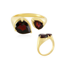 Anello in argento con Rodolite