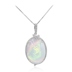 Collana in oro con Opale di Welo AAA (CIRARI)