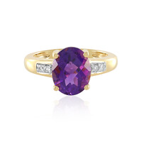 Anello in argento con Ametista