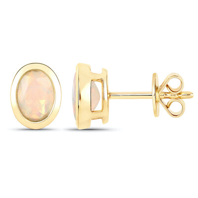 Orecchini in oro con Opale di Welo