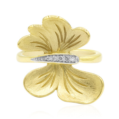 Anello in argento con Diamante I1 (G) (Annette)