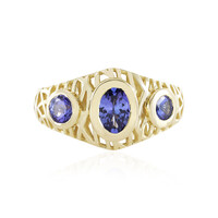 Anello in oro con Tanzanite AAA (Ornaments by de Melo)