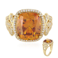 Anello in oro con Sfalerite (AMAYANI)