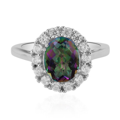 Anello in argento con Quarzo Mistico