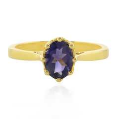 Anello in argento con Iolite