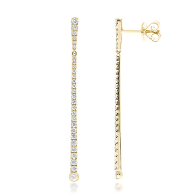Orecchini in oro con Diamante I1 (H) (CIRARI)