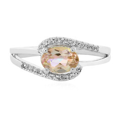 Anello in argento con Quarzo Luna