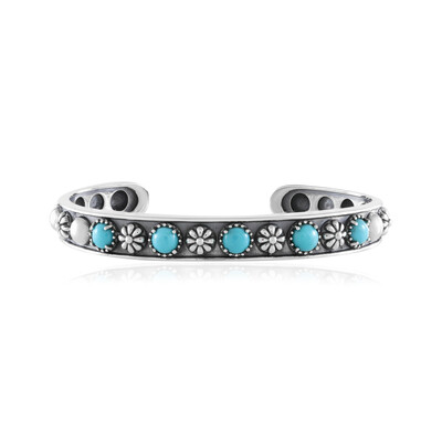 Bracciale in argento con Turchese Sleeping Beauty (Desert Chic)