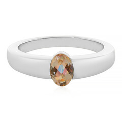 Anello in argento con Quarzo Luna