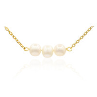 Collana in argento con Perla di Acqua Dolce