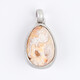 Ciondolo in argento con Agata Lace